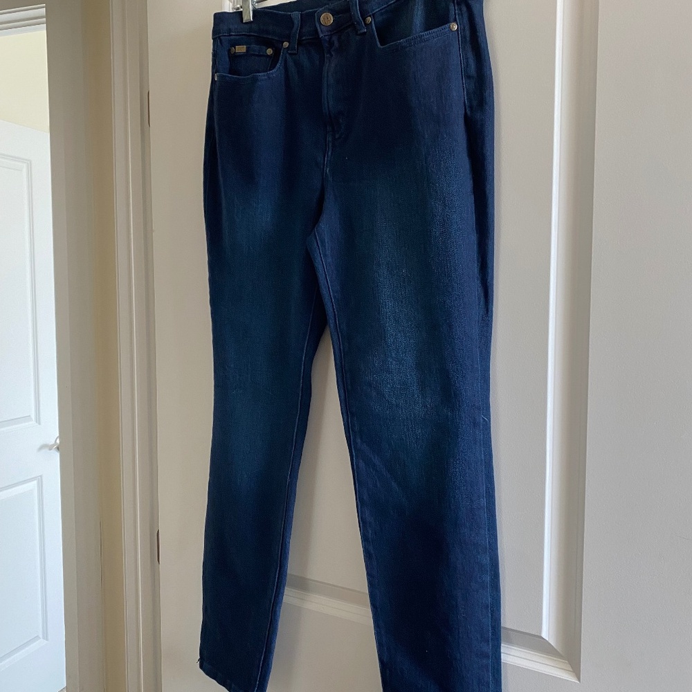 DG2 by Diane Gillman Dark Denim Jeans Size 12, new with tags, never worn